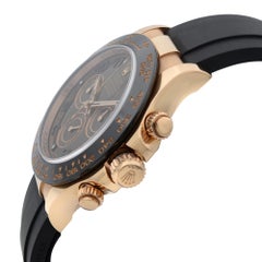 Rolex Cosmograph Daytona 18K Everose Gold Chocolate Dial Men's Watch 116515LN