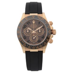 Rolex Cosmograph Daytona 18K Everose Gold Chocolate Dial Mens Watch 116515LN