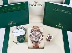 Rolex Cosmograph Daytona 18K Rose gold, MDL 116505 Factory Diamond Pink Dial