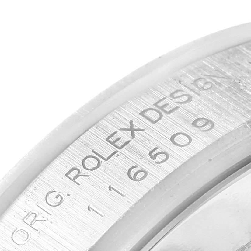 Men's Rolex Cosmograph Daytona 18 Karat White Gold Black Dial Men’s Watch 116509