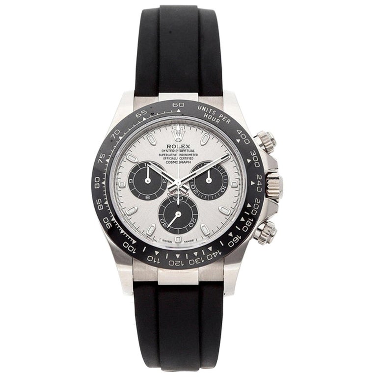 Rolex Cosmograph Daytona 18 Karat Gold Ceramic Steel Dial Men's Watch ...