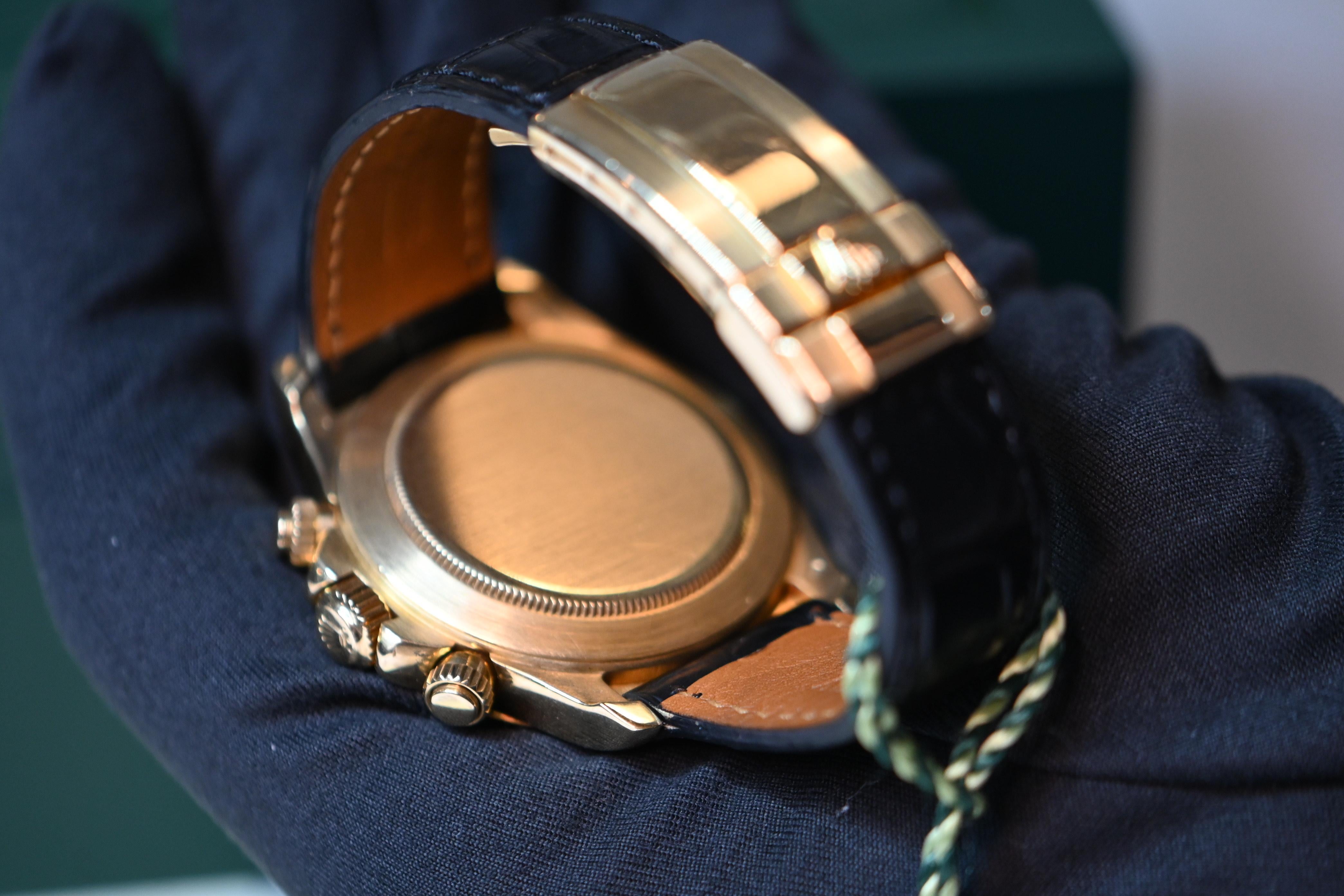 Women's Rolex Cosmograph Daytona 1992 18K Gold - 16518 For Sale
