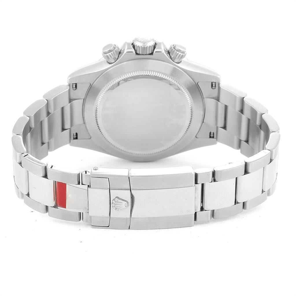 Rolex Cosmograph Daytona 40 White Dial Chrono Steel Men's Watch 116520 3