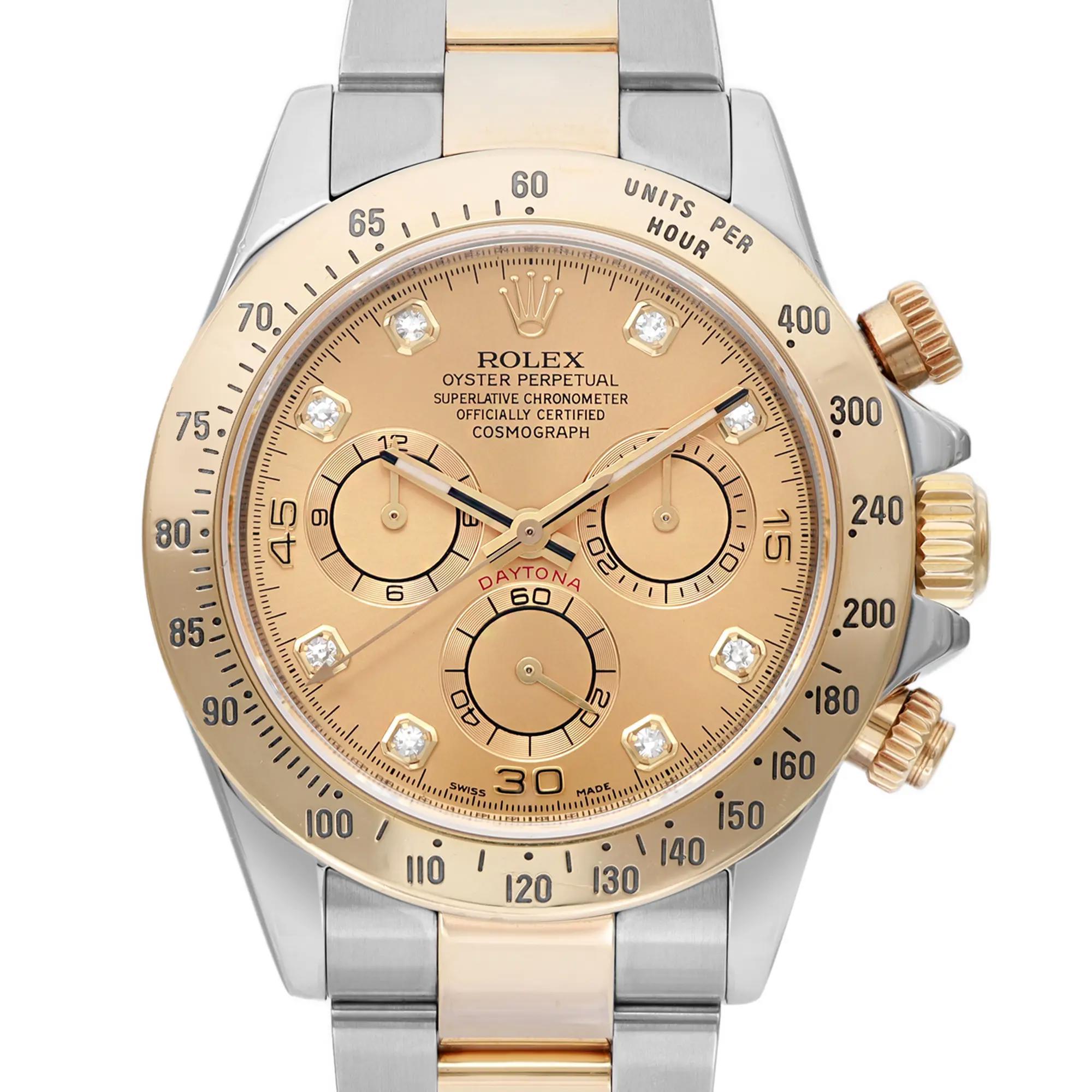 Usato. Buone condizioni. Viene fornito con scatola e documenti originali.

Informazioni generali
Marchio: Rolex
Tipo: Orologio da polso
Reparto: Uomini
Model No: Rolex Daytona 116523G
Model No: 116523
Paese/Regione di produzione: Svizzera
Anno di