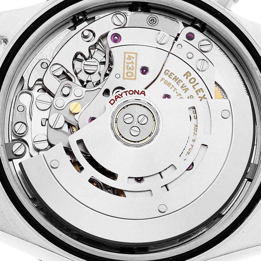 Rolex Cosmograph Daytona Ceramic Bezel Black Dial Mens Watch 116500 Box Card 1