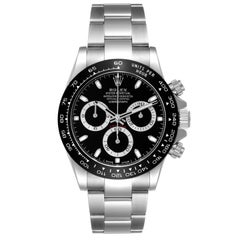 Rolex Cosmograph Daytona Ceramic Bezel Black Dial Mens Watch 116500