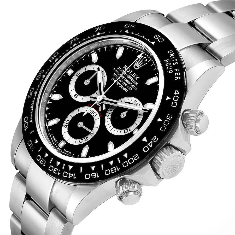Rolex Cosmograph Daytona Ceramic Bezel Black Dial Men's Watch 116500 For Sale 2