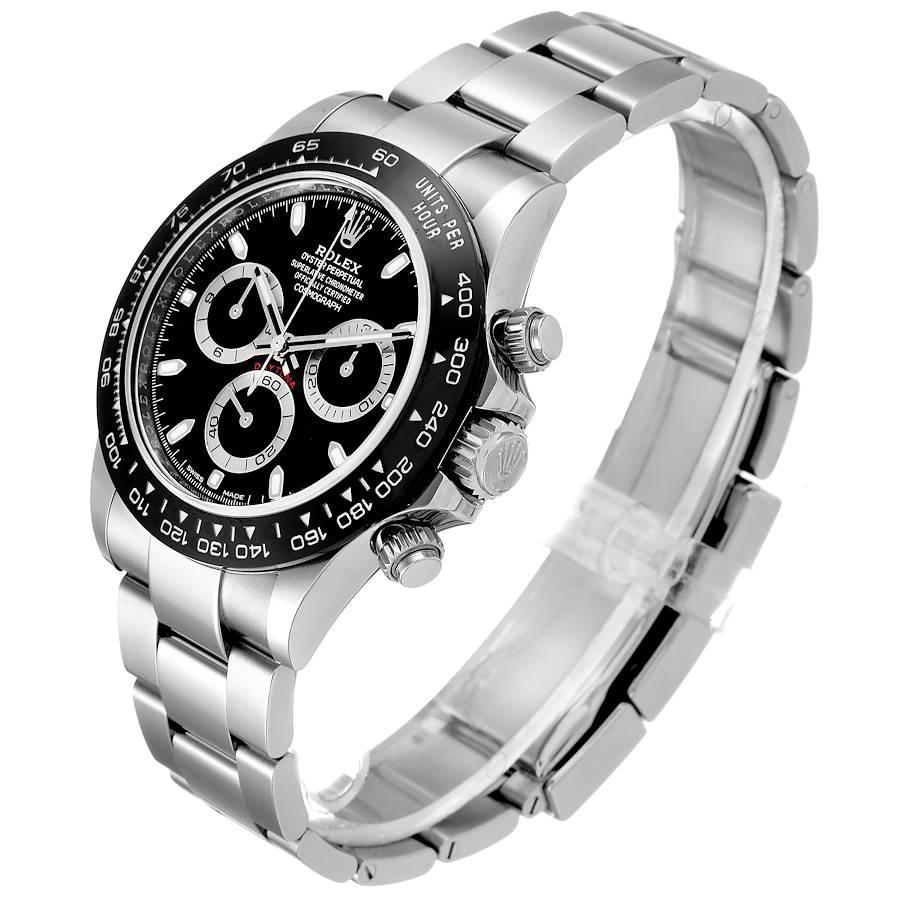 Men's Rolex Cosmograph Daytona Ceramic Bezel Black Dial Mens Watch 116500 Unworn For Sale