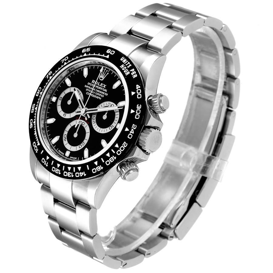 Men's Rolex Cosmograph Daytona Ceramic Bezel Black Dial Mens Watch 116500 Unworn