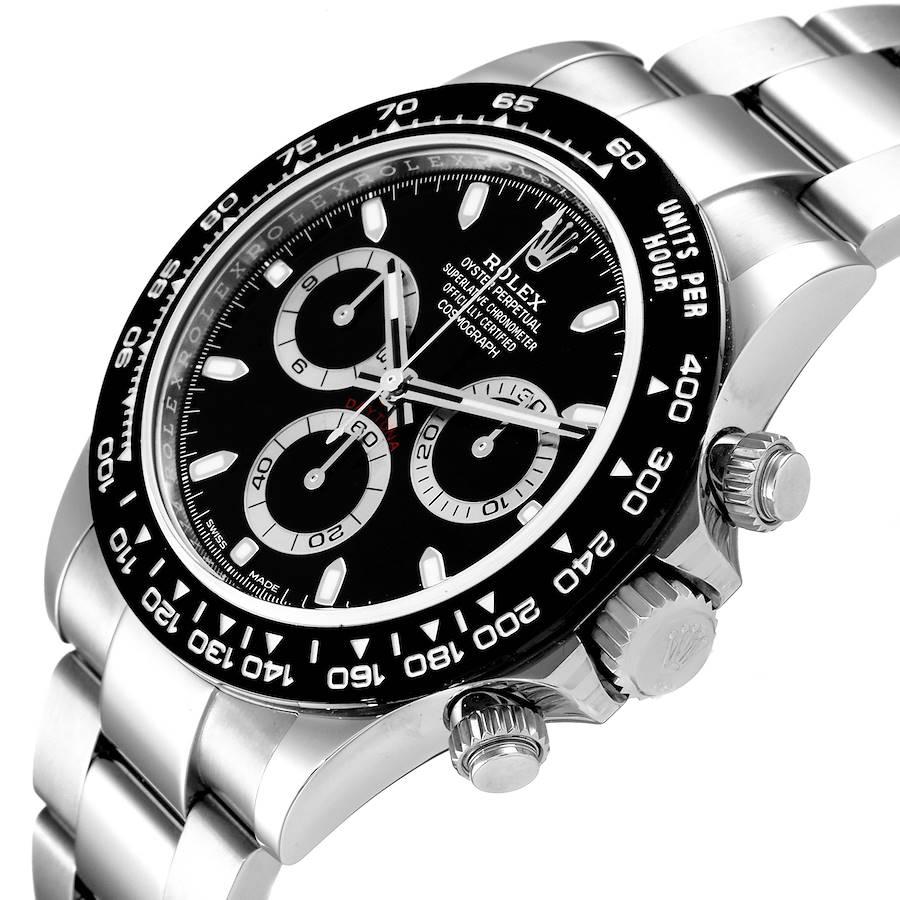 Rolex Cosmograph Daytona Ceramic Bezel Black Dial Mens Watch 116500 Unworn 1