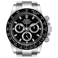 Rolex Cosmograph Daytona Ceramic Bezel Black Dial Steel Mens Watch 116500