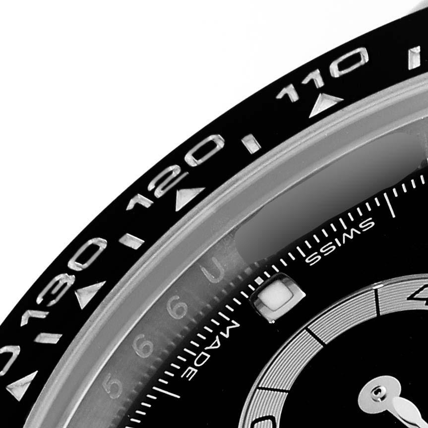 Rolex Cosmograph Daytona Ceramic Bezel Black Dial Steel Mens Watch 116500 Unworn 2