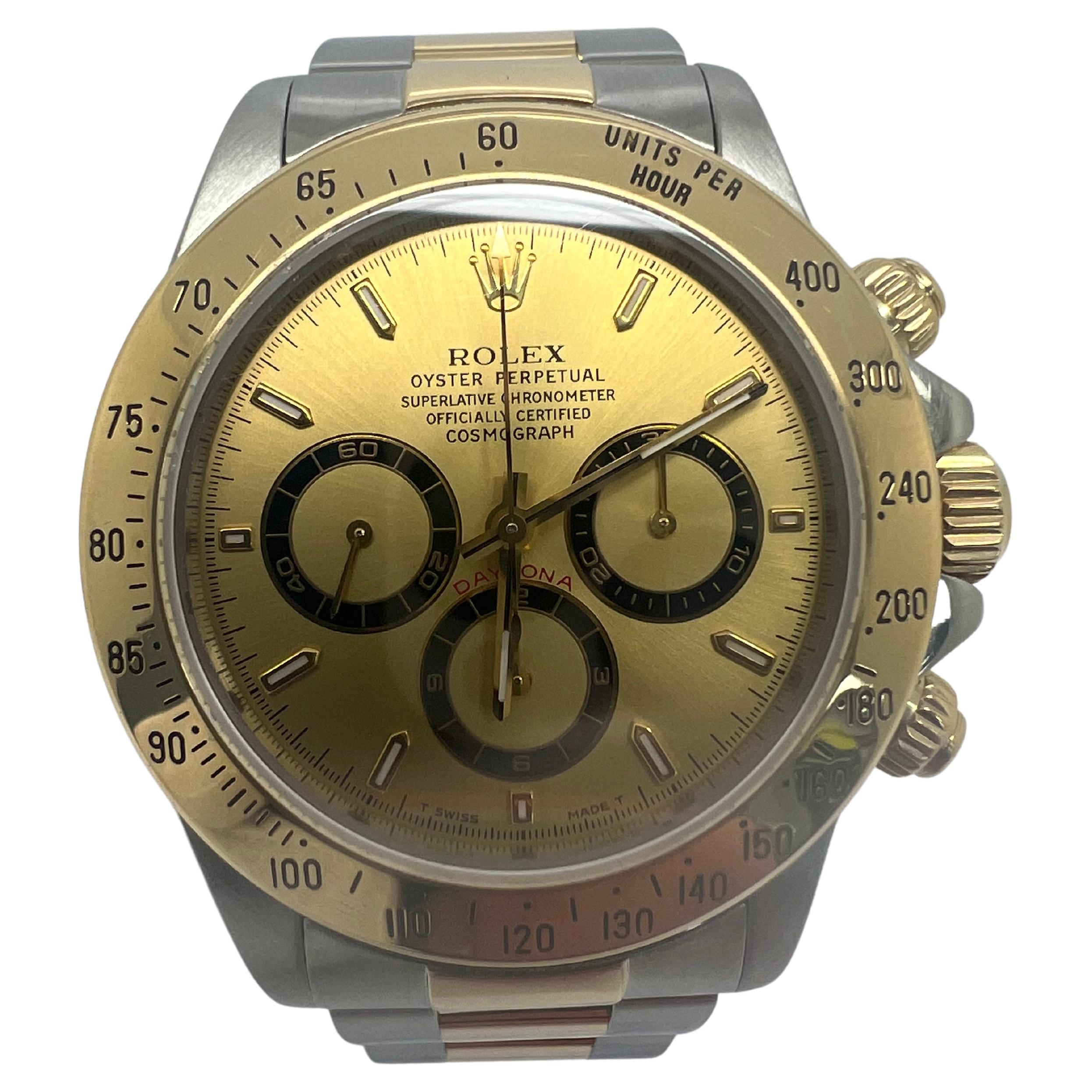 Rolex Cosmograph Daytona Champagne Men's Watch - 16523 For Sale