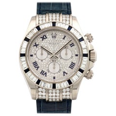 Rolex Cosmograph Daytona Diamond and Sapphire Watch Ref. 116599