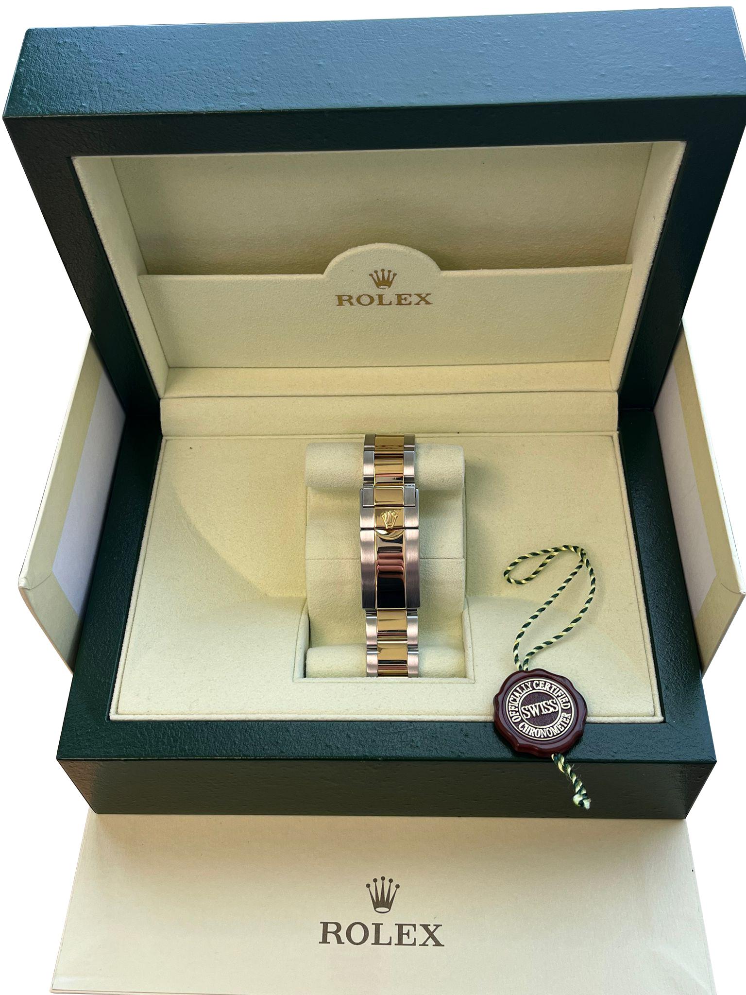 Rolex Cosmograph Daytona Diamant schwarzes Zifferblatt Oystersteel Herrenuhr 116523 im Angebot 14