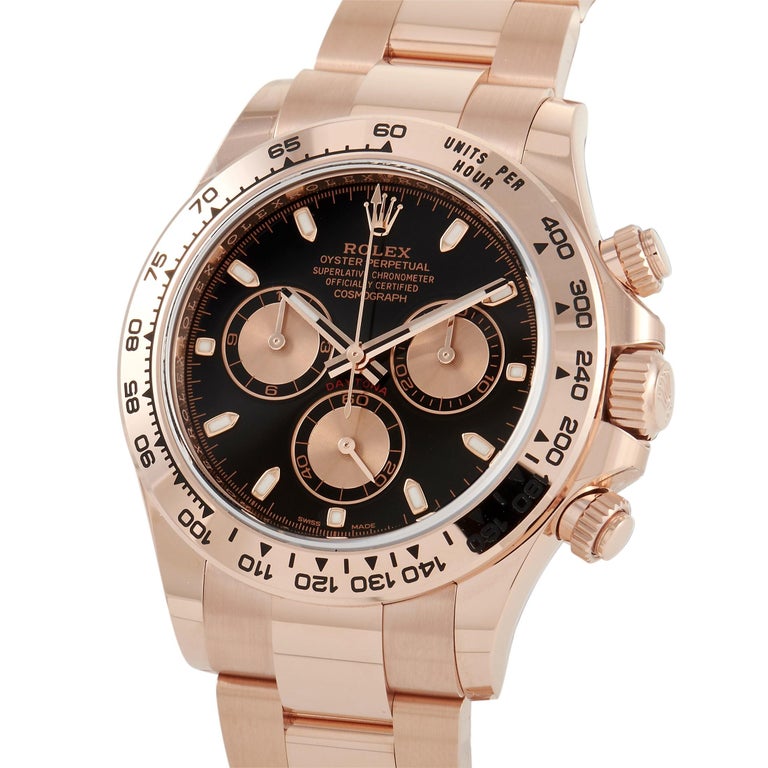 Rolex Cosmograph Daytona Everose Gold Chronograph Watch 116505 at 1stDibs | daytona  rose gold price, rolex daytona 116505, rolex daytona 1986