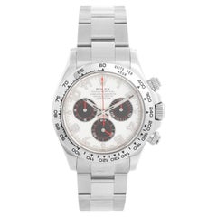 Rolex Montre Cosmograph Daytona en or blanc 18 carats pour hommes 116509