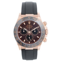 Rolex Montre Cosmograph Daytona en or rose pour hommes 116515