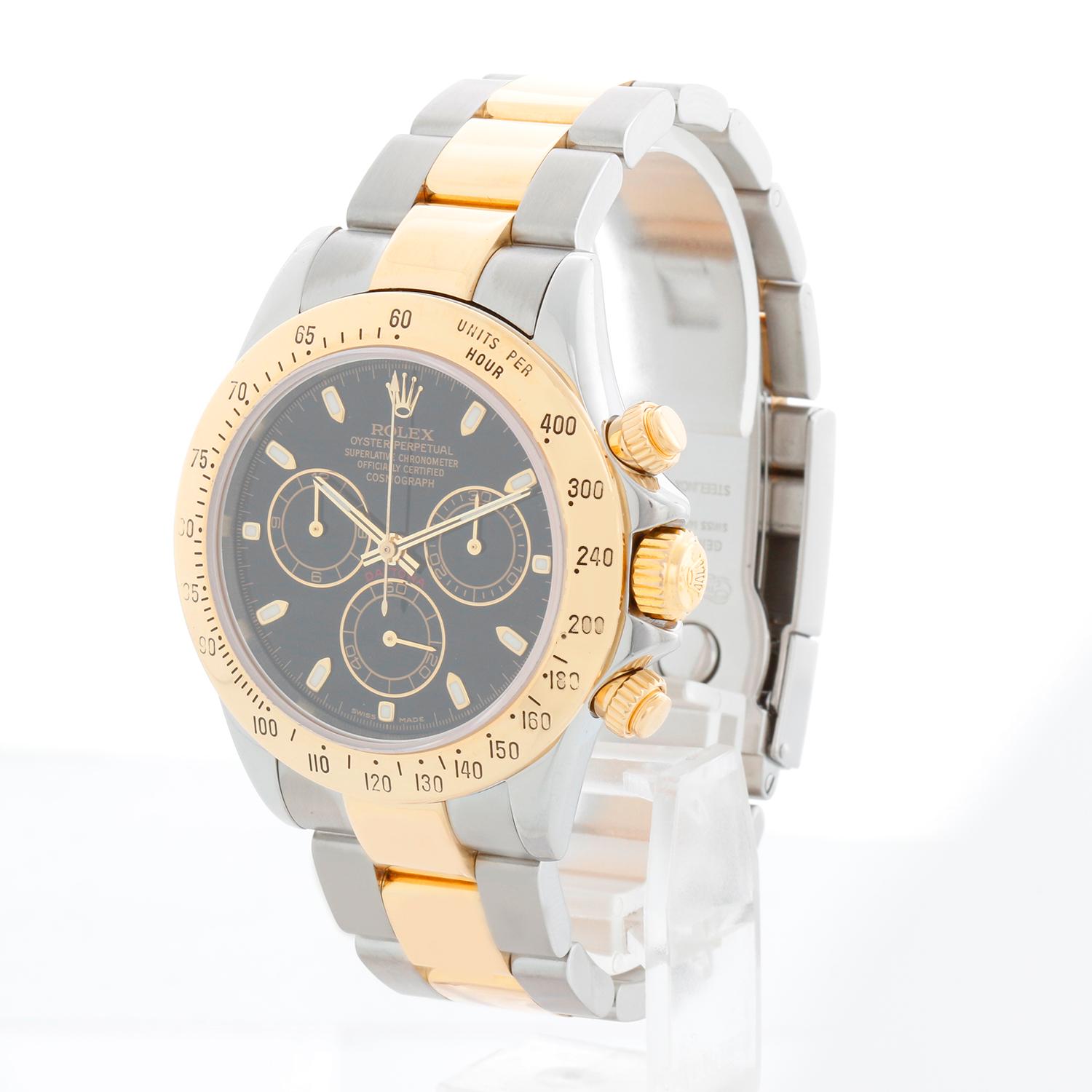 Rolex Cosmograph Daytona Men's Steel & Gold Watch 116523 im Zustand „Hervorragend“ im Angebot in Dallas, TX