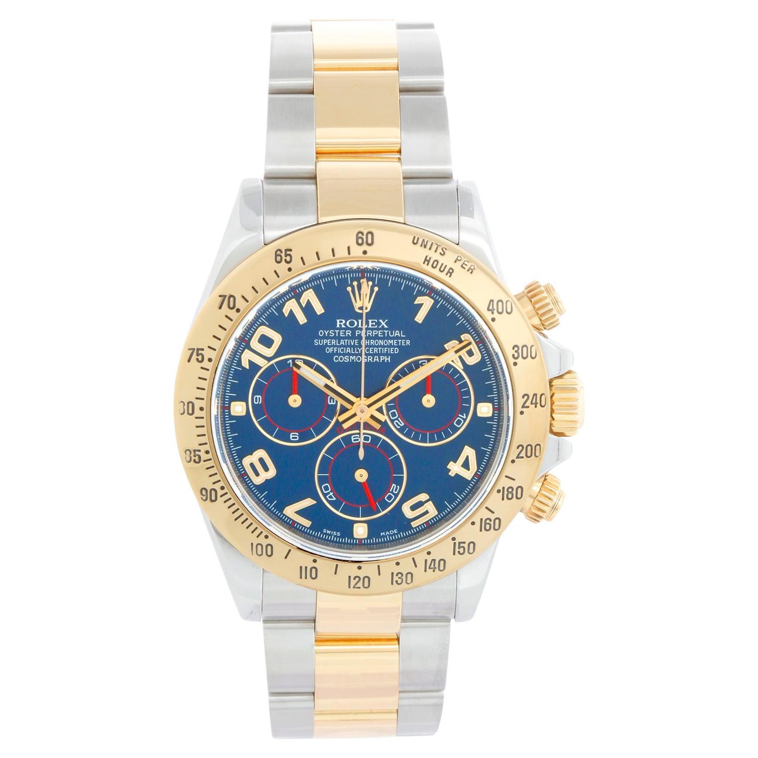 Rolex Cosmograph Daytona Herren Stahl 
Gold Uhr 116523 im Angebot