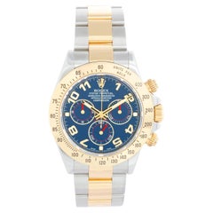 Reloj de caballero Rolex Cosmograph Daytona Esfera azul de carreras 116523