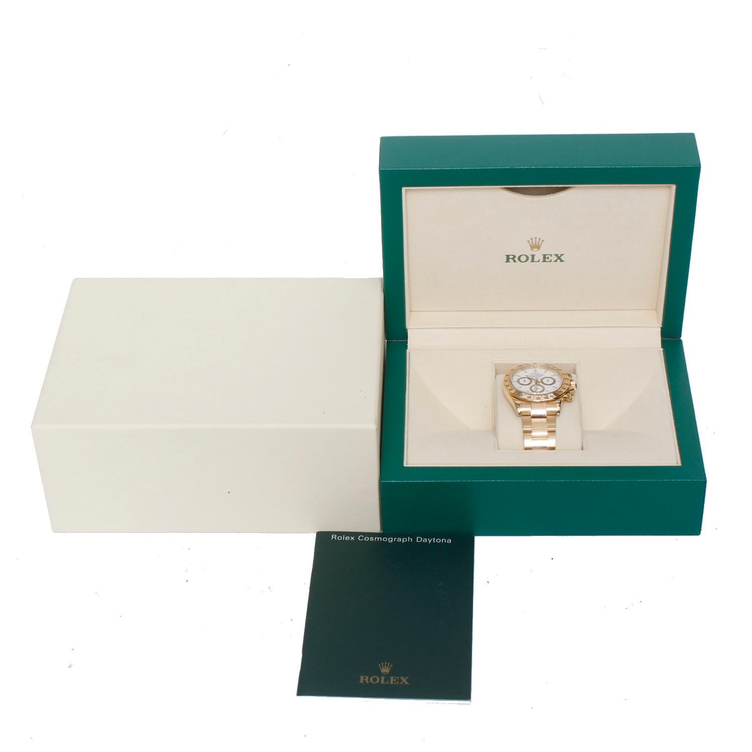 Rolex Cosmograph Daytona Men's Watch White Dial  116528 4
