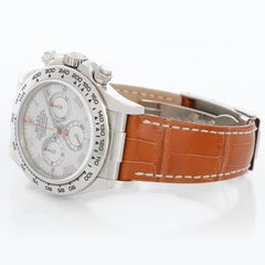 Rolex Cosmograph Daytona Men's White Gold Watch Meteorite Dial 116519