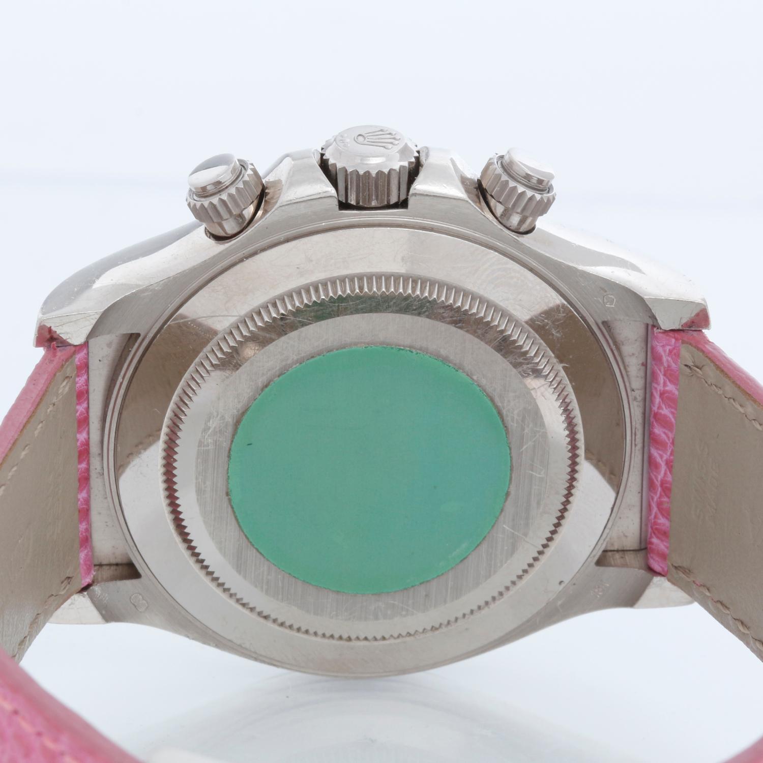 Rolex Cosmograph Daytona Orologio da Uomo in Oro Bianco Quadrante Madreperla 116519 1