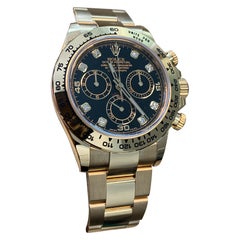 Rolex Cosmograph Daytona Oyster 116508 Black Diamond Dial