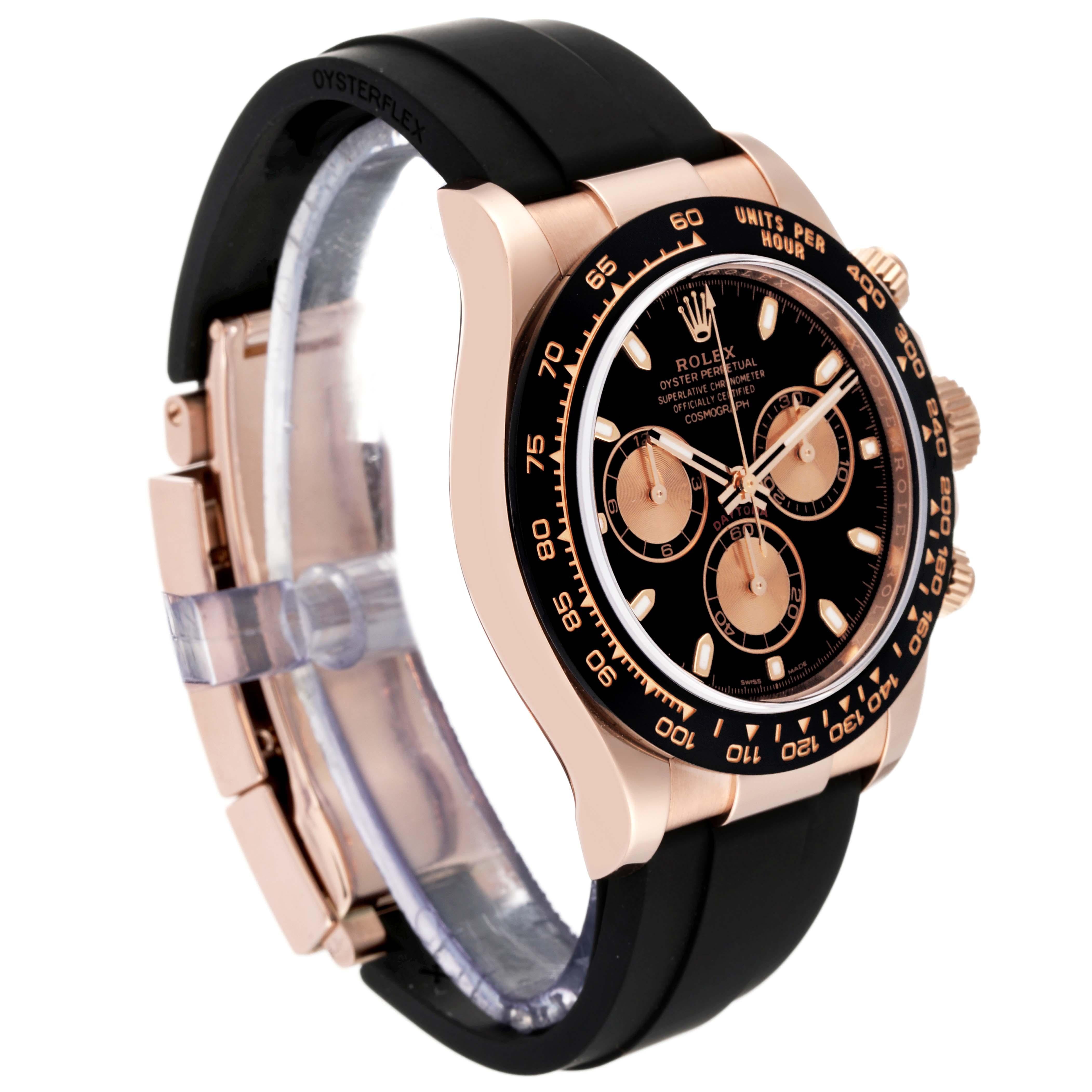 Rolex Daytona Oysterflex Oro Rosa Orologio Uomo 116515 4