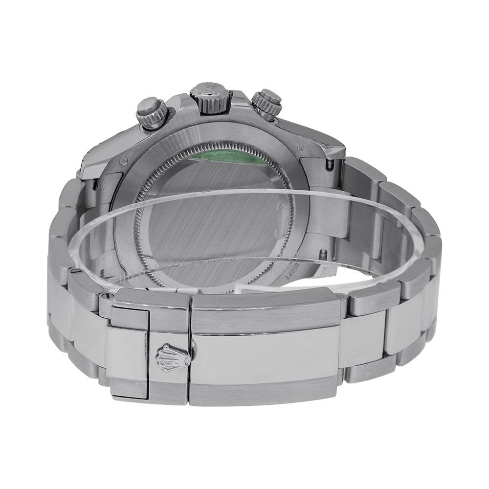 Contemporary Rolex Cosmograph Daytona Platinum Diamond Index Dial Watch 116576TBR