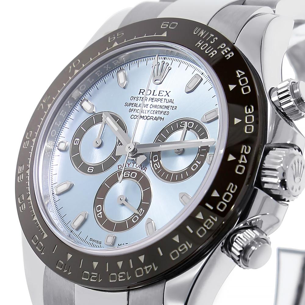 rolex daytona ice blue stainless steel