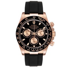 Rolex Cosmograph Daytona Rose Gold Everose Mens Watch 116515 Box Card