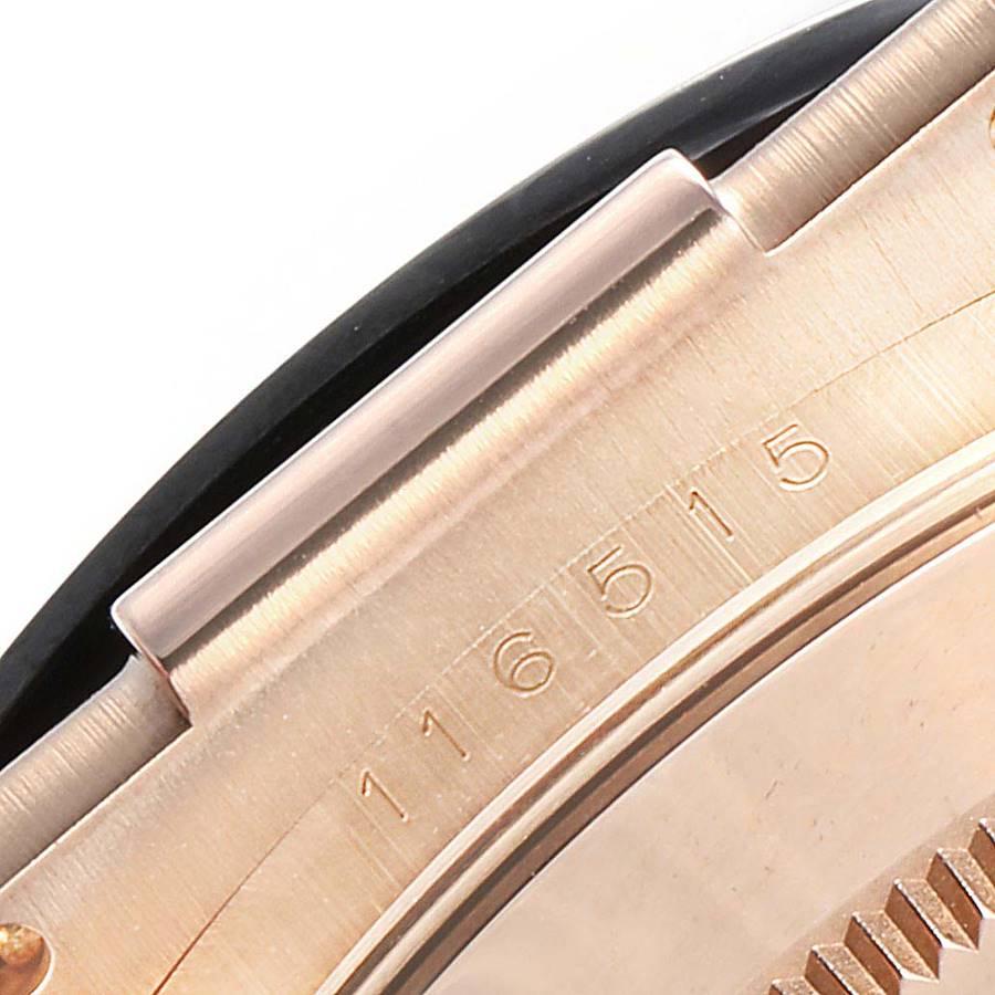 Men's Rolex Cosmograph Daytona Rose Gold Everose Mens Watch 116515