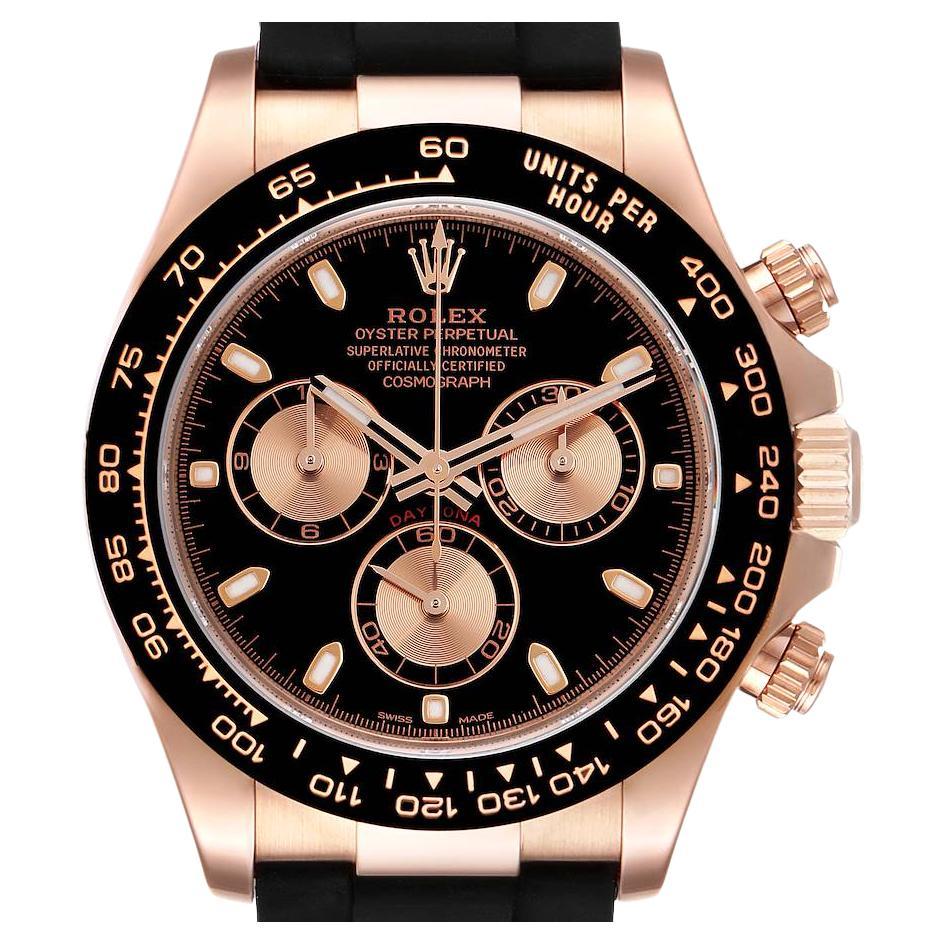 Rolex Cosmograph Daytona Rose Gold Everose Mens Watch 116515 For Sale