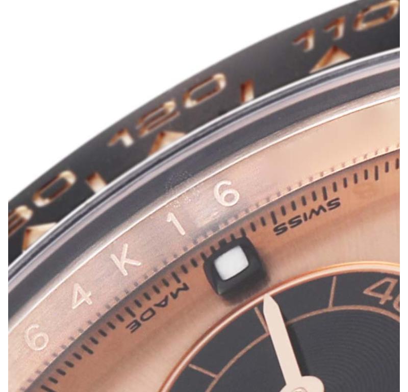 Rolex Cosmograph Daytona Rose Gold Mens Watch 116515 Box Card 2