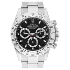 Rolex Cosmograph Daytona Edelstahl 40mm Schwarze Herrenuhr 116520