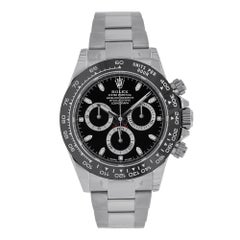 Rolex Cosmograph Daytona Stainless-Steel Black Ceramic Dial Watch 116500LN