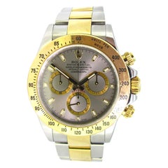 Rolex Cosmograph Daytona Stainless Steel Yellow Gold Watch Automatic 116523