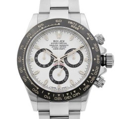Rolex Cosmograph Daytona Steel Ceramic White Dial Automatic Men’s Watch 116500LN