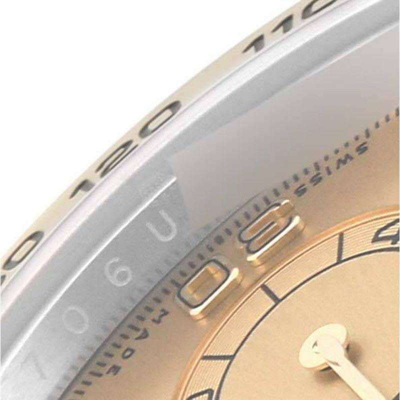 Rolex Cosmograph Daytona Steel Yellow Gold Diamond Dial Watch 116503 Box Card 1
