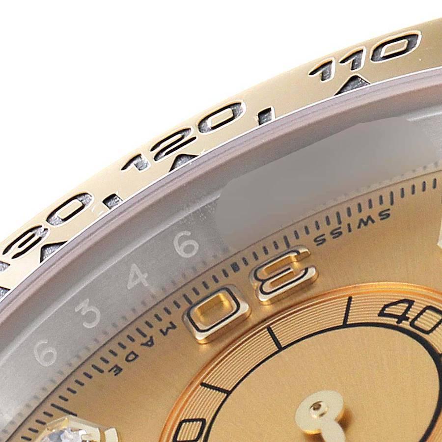 Rolex Cosmograph Daytona Steel Yellow Gold Diamond Watch 116503 2