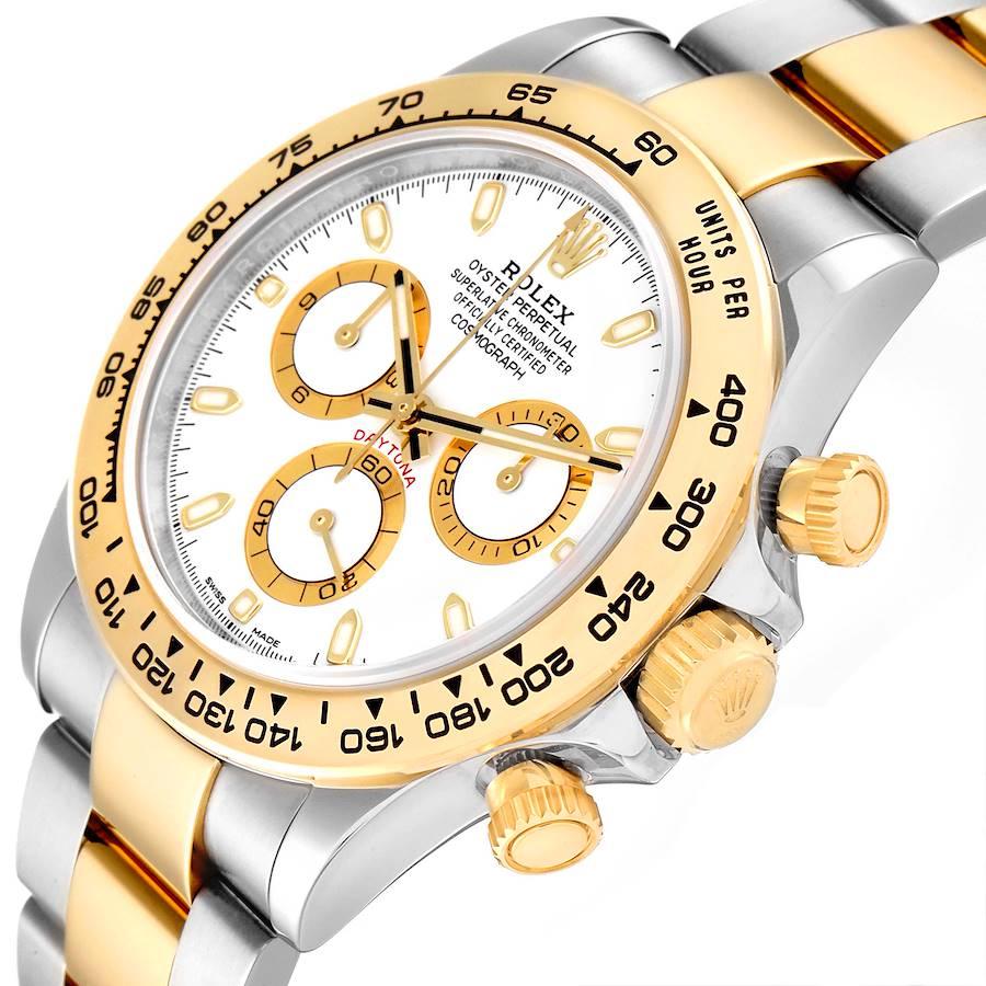 Men's Rolex Cosmograph Daytona Steel Yellow Gold Mens Watch 116503 Box Card For Sale
