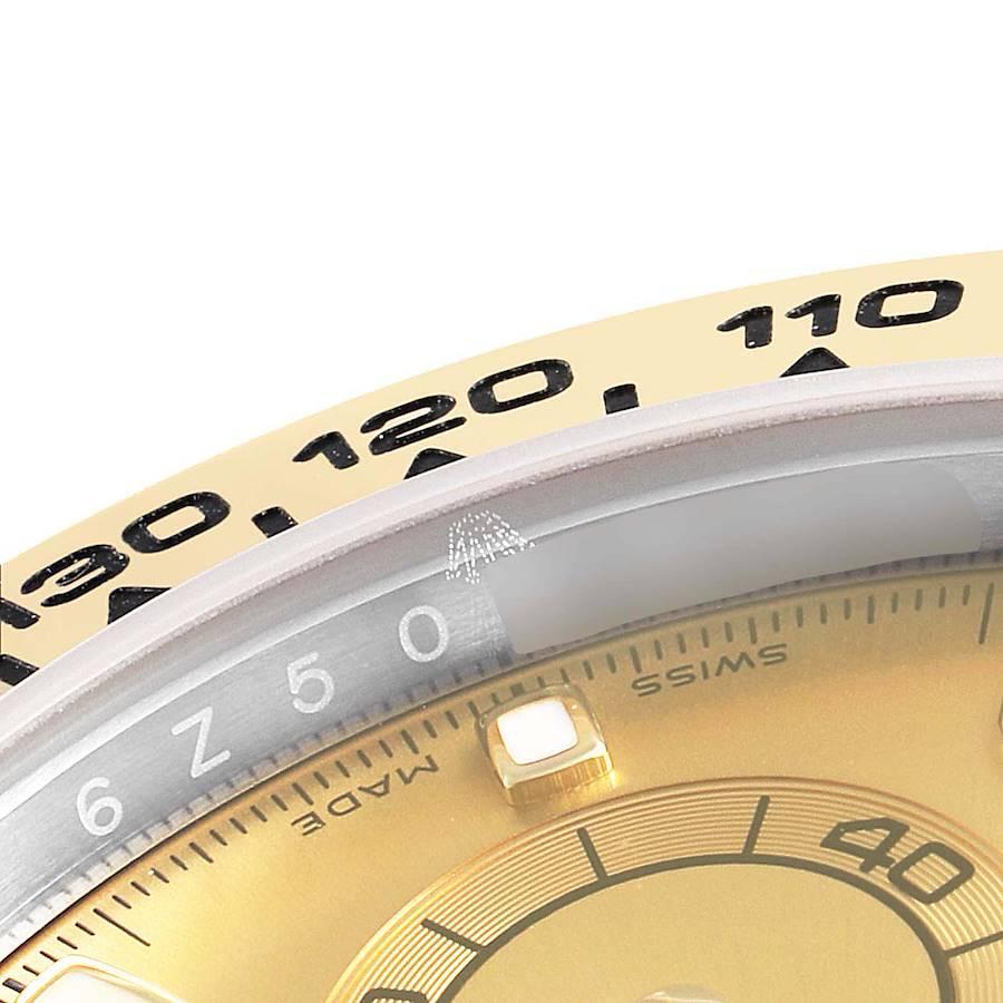 Rolex Cosmograph Daytona Steel Yellow Gold Men's Watch 116503 Box Card For Sale 3