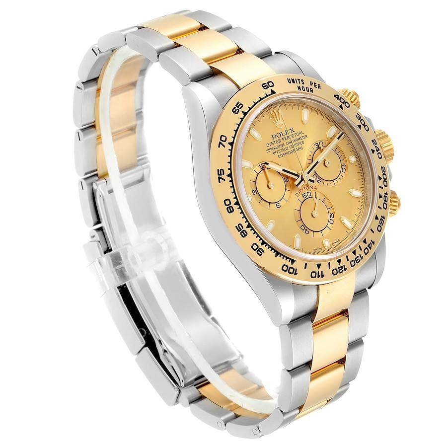 Rolex Cosmograph Daytona Steel Yellow Gold Men’s Watch 116503 Unworn In Excellent Condition For Sale In Atlanta, GA