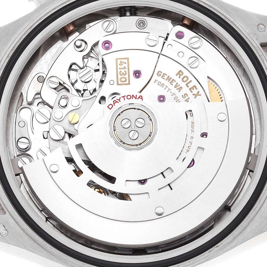 Rolex Cosmograph Daytona Oro Bianco Quadrante Grigio Orologio Uomo 116519 Scheda Scatola 2