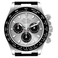 Rolex Cosmograph Daytona White Gold Grey Dial Mens Watch 116519 Box Card