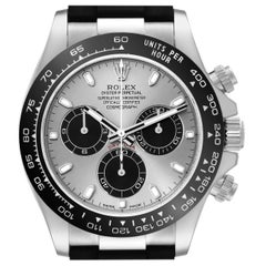 Rolex Cosmograph Daytona White Gold Grey Dial Mens Watch 116519 Box Card