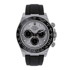 Rolex Cosmograph Daytona White Gold Steel Dial Watch 116519LN