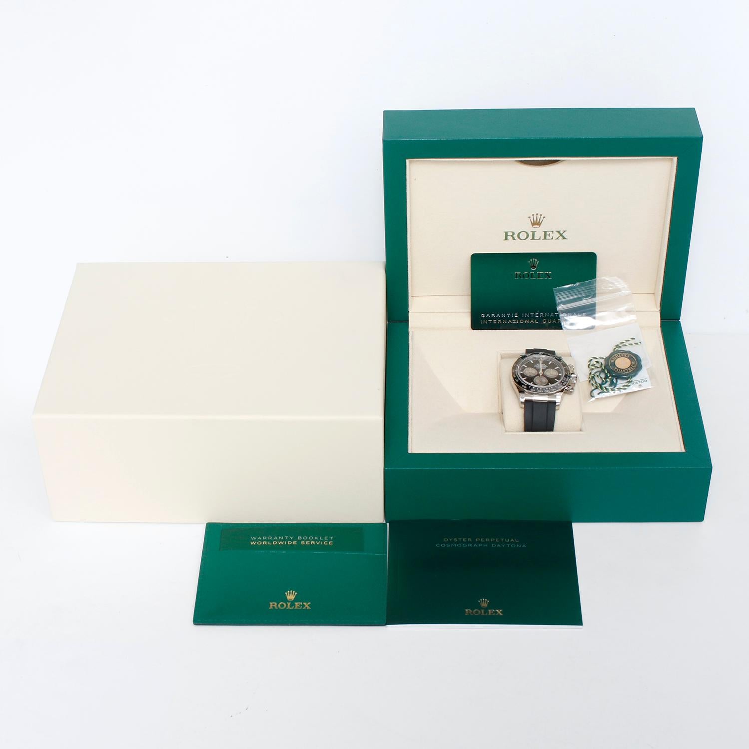 Rolex Cosmograph Daytona White Gold Watch 126519LN For Sale 2
